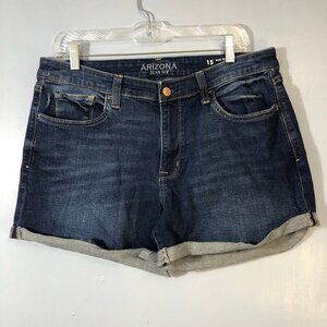 🌷Arizona Jean Co. Mid-Rise Blue Jean Shorts